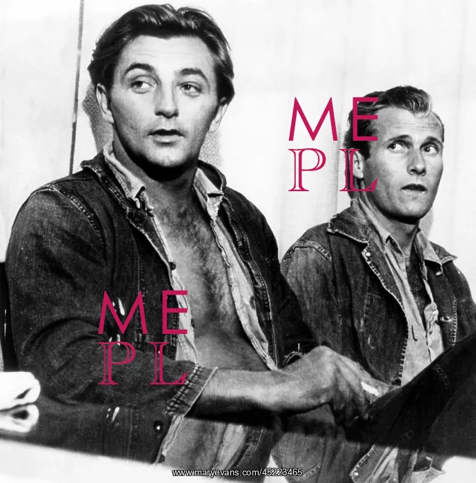 : Robert Mitchum, and realtor Robin Ford, ? : Robert Mitchum, and realtor Robin Ford, ?