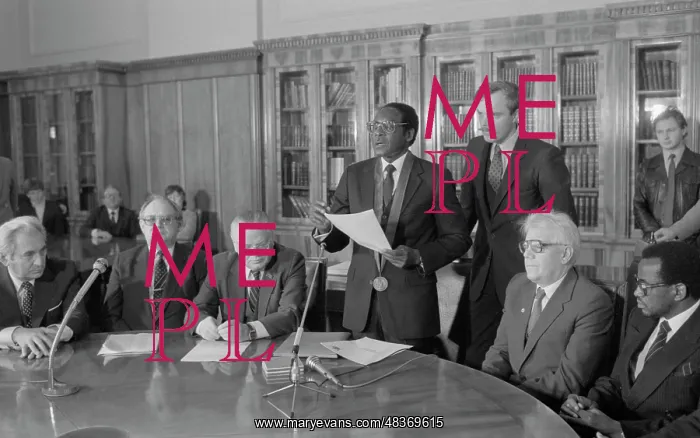 : Robert Mugabe visits USSR : Robert Mugabe visits USSR