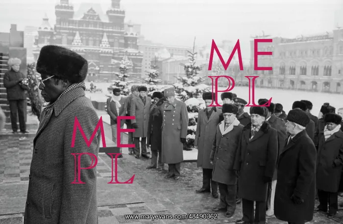 : Robert Mugabe visits USSR : Robert Mugabe visits USSR