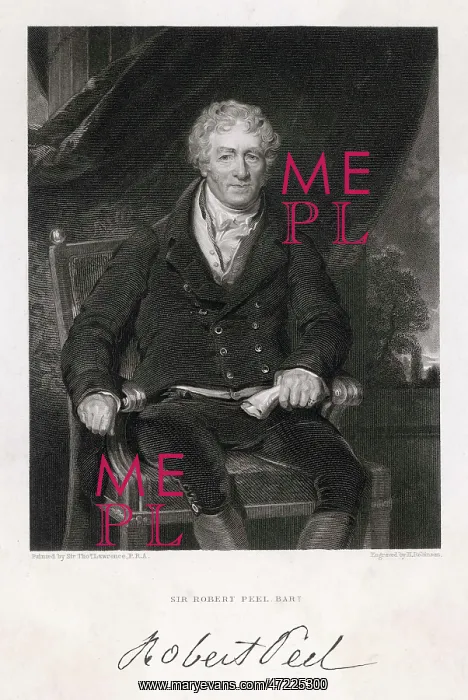 : ROBERT PEEL(E) / LAWRENCE : ROBERT PEEL(E) / LAWRENCE