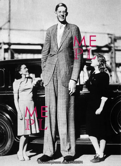 : Robert Pershing Wadlow, Tallest Man : Robert Pershing Wadlow, Tallest Man