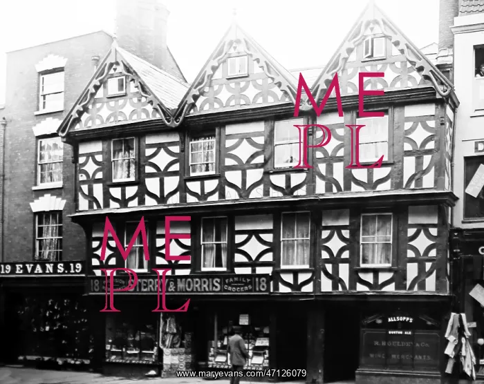 : Robert Raike's House, Gloucester, early 1900s : Robert Raike's House, Gloucester, early 1900s