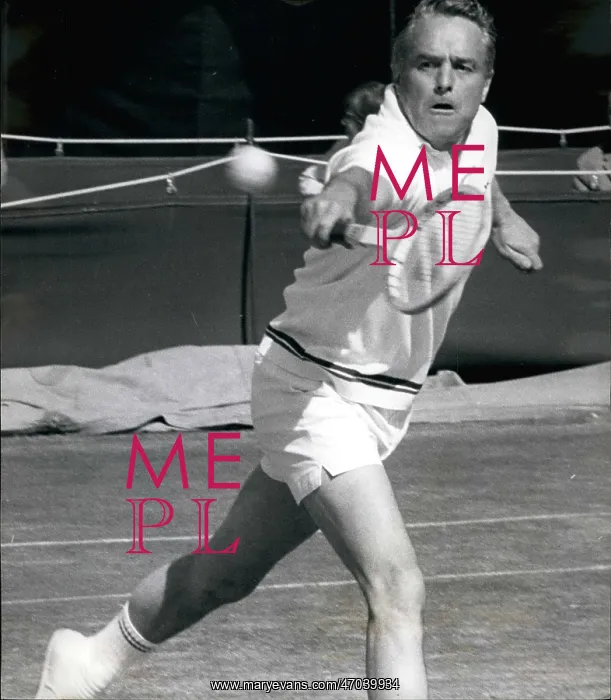 : Robert Sargent Shriver Jr, ambassador, at Wimbledon : Robert Sargent Shriver Jr, ambassador, at Wimbledon
