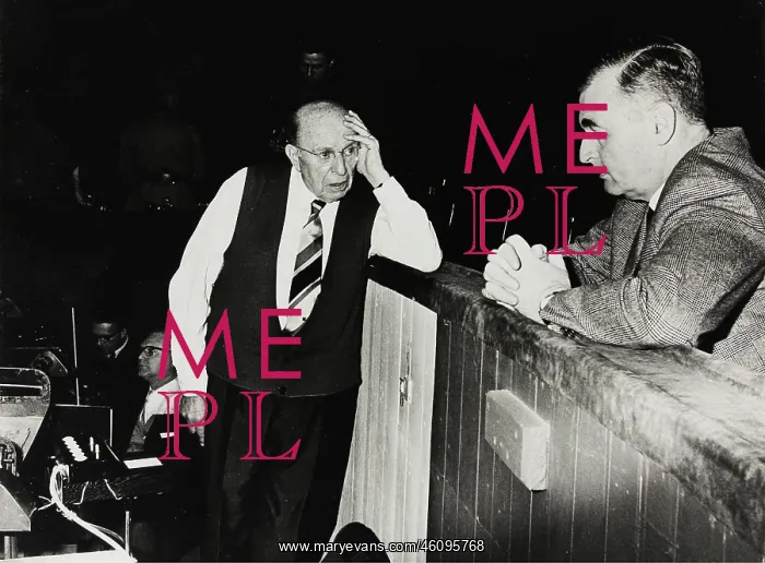: Robert Stolz and Marcel Prawy : Robert Stolz and Marcel Prawy