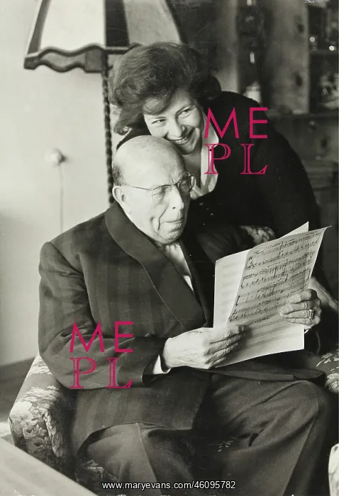 : Robert Stolz and his wife Einzi : Robert Stolz and his wife Einzi