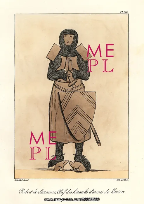 : Robert de Suzanne, died 1260, Roi d'Armes to King : Robert de Suzanne, died 1260, Roi d'Armes to King