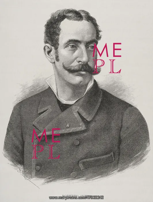: Roberto Ivens (1850-1898). Portrait : Roberto Ivens (1850-1898). Portrait