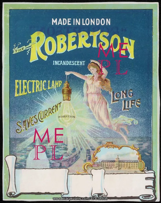 : ROBERTSON LIGHT BULBS : ROBERTSON LIGHT BULBS