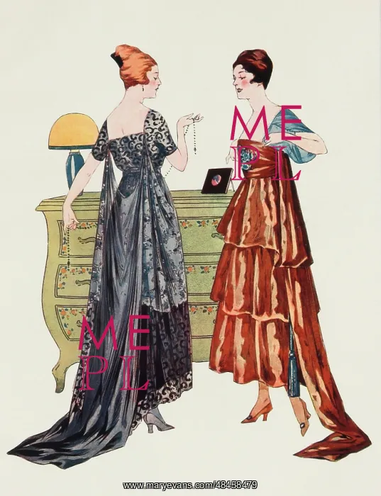 : Robes de Soiree 1916 : Robes de Soiree 1916