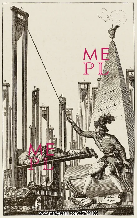 : Robespierre Cartoon : Robespierre Cartoon