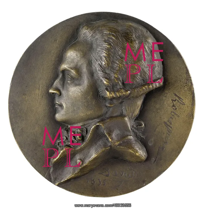 : Robespierre, by David D'Angers : Robespierre, by David D'Angers
