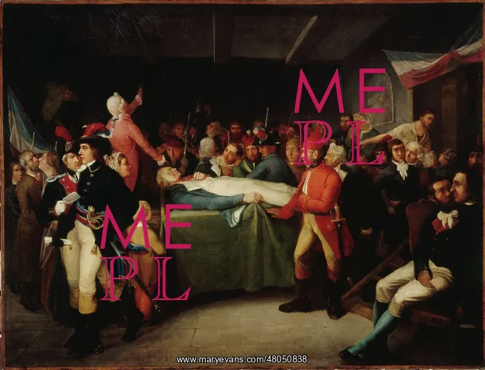: Robespierre Etendu Sur La Table Du Comite De Salut Public : Robespierre Etendu Sur La Table Du Comite De Salut Public