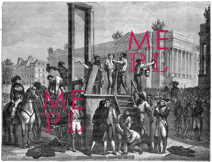 : ROBESPIERRE EXECUTED : ROBESPIERRE EXECUTED