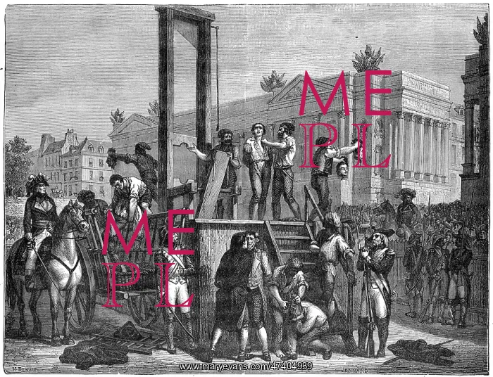 : ROBESPIERRE EXECUTED : ROBESPIERRE EXECUTED