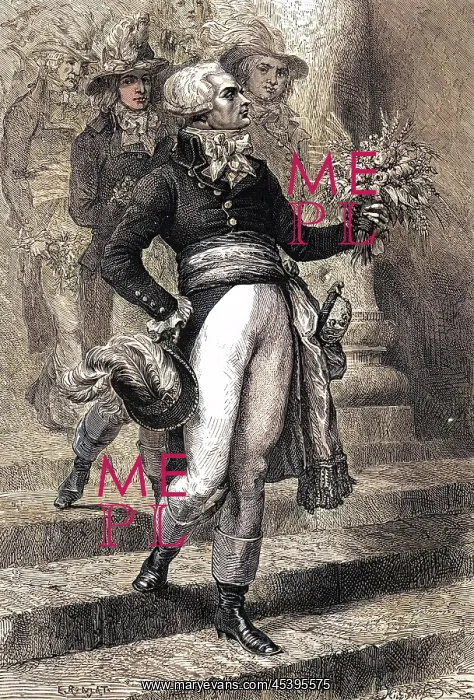 : ROBESPIERRE AND FLOWERS : ROBESPIERRE AND FLOWERS