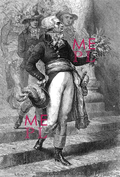 : ROBESPIERRE AND FLOWERS : ROBESPIERRE AND FLOWERS