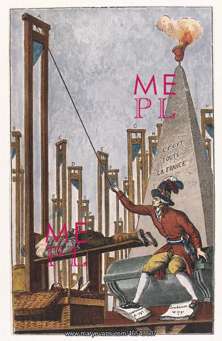 : Robespierre Guillotining the Executioner : Robespierre Guillotining the Executioner