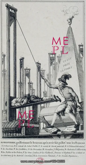 : Robespierre Guillotining the Headsman : Robespierre Guillotining the Headsman