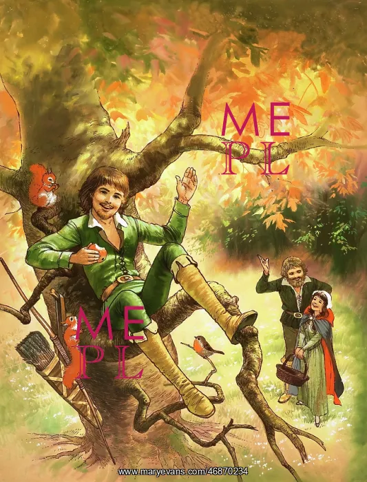  : Robin Hood resting in a tree