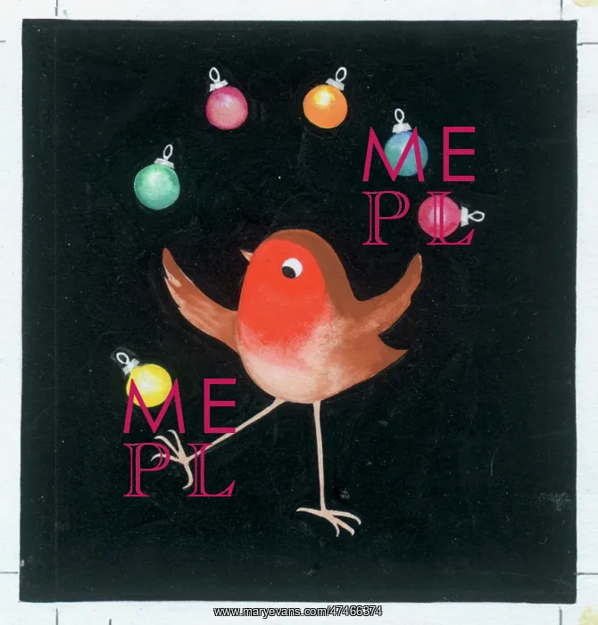  : Robin juggling with Christmas tree balls