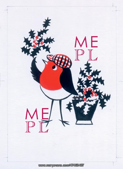 : Robin Selling Holly : Robin Selling Holly