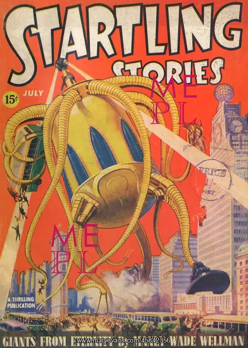 : ROBOT A.1 (Oscar J Friend) A giant robot controlled by a human brain runs amok : ROBOT A.1 (Oscar J Friend) A giant robot controlled by a human brain runs amok