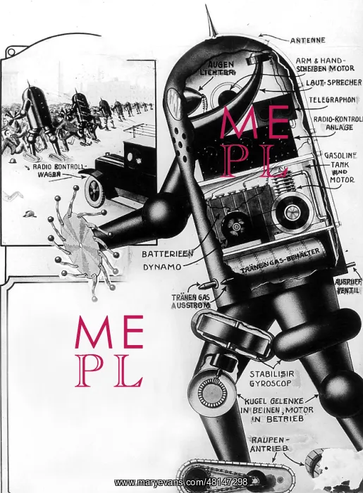 : Robot as policeman, 1924 : Robot as policeman, 1924