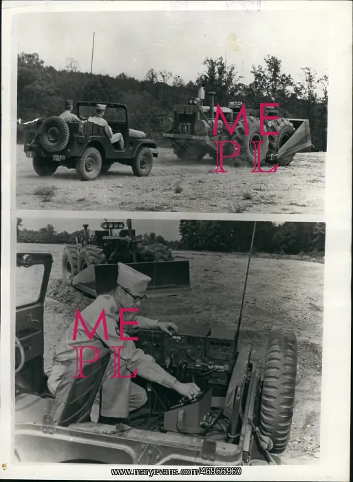 : Robot tractor developed by US Army : Robot tractor developed by US Army