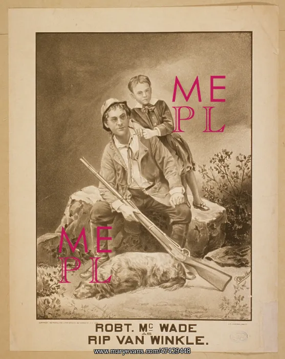 : Robt. McWade as Rip Van Winkle : Robt. McWade as Rip Van Winkle
