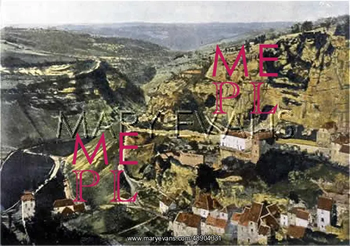 : ROCAMADOUR / DISTANT C1900 : ROCAMADOUR / DISTANT C1900