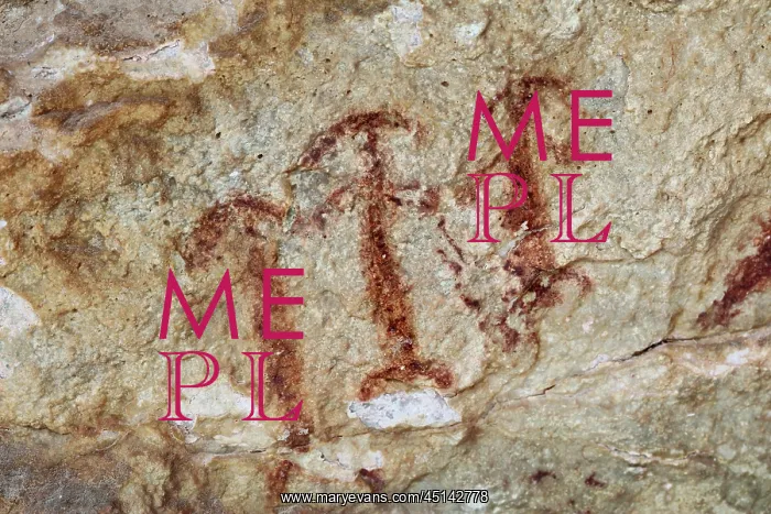 : Rock art, Bicorp, Valencia, Spain : Rock art, Bicorp, Valencia, Spain