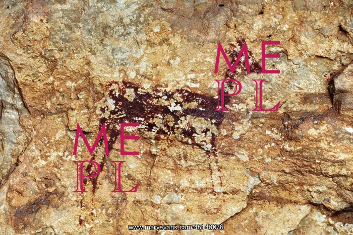 : Rock art, Bicorp, Valencia, Spain : Rock art, Bicorp, Valencia, Spain