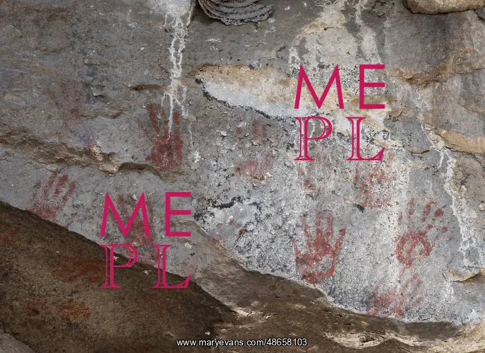 : Rock art, Mitla Caves, Oaxaca, Mexico : Rock art, Mitla Caves, Oaxaca, Mexico