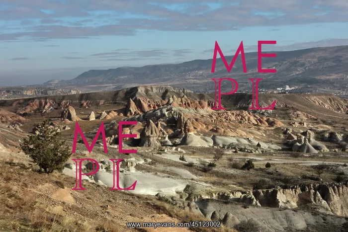 : Rock formations, Cappadocia, Turkey : Rock formations, Cappadocia, Turkey