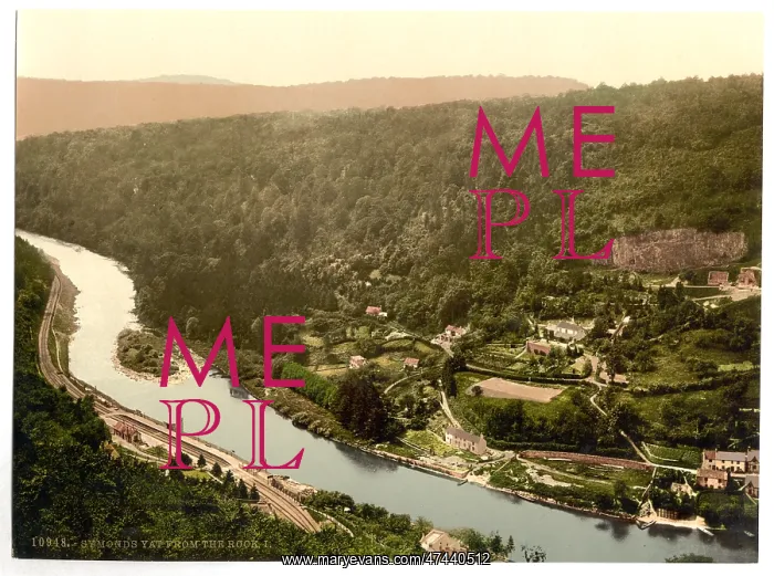 : From the Rock, I. Symonds Yat, England : From the Rock, I. Symonds Yat, England