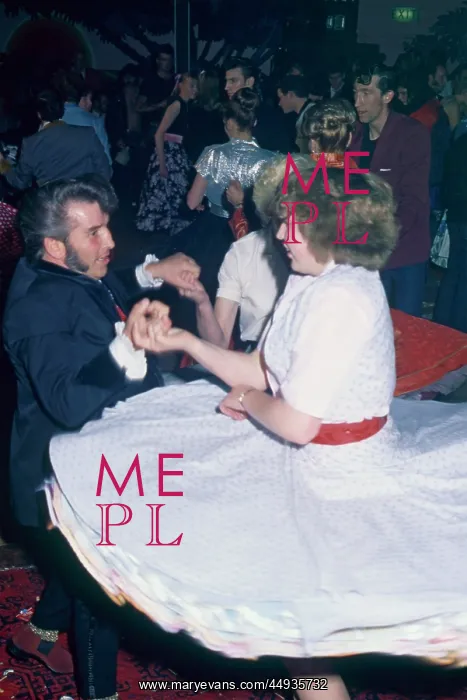  : Rock and roll dancing couple