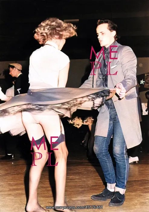 : Rock and roll dancing couple