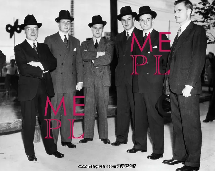 : Rockefeller Family. From left: Industrialist ? : Rockefeller Family. From left: Industrialist ?