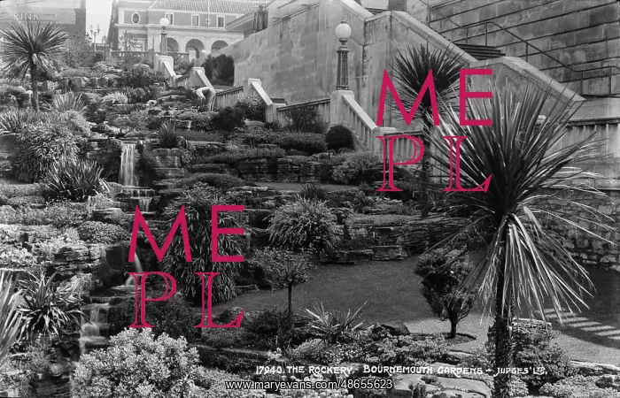 : The Rockery in Bournemouth Gardens : The Rockery in Bournemouth Gardens