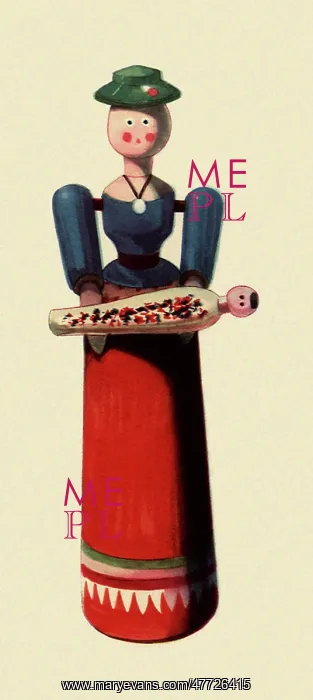 : Rocking Doll in Hat : Rocking Doll in Hat