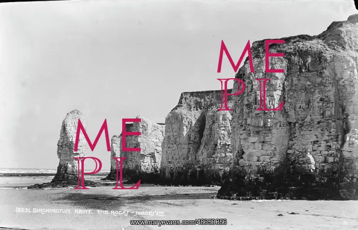 : The Rocky Cliffs of Birchington : The Rocky Cliffs of Birchington