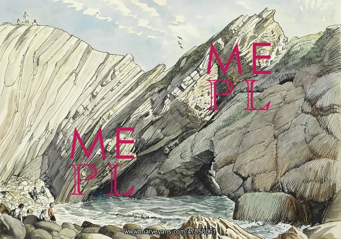 : A Rocky coastal cove : A Rocky coastal cove