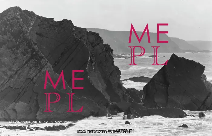 : Rocky Coastline at Hartland Quay : Rocky Coastline at Hartland Quay