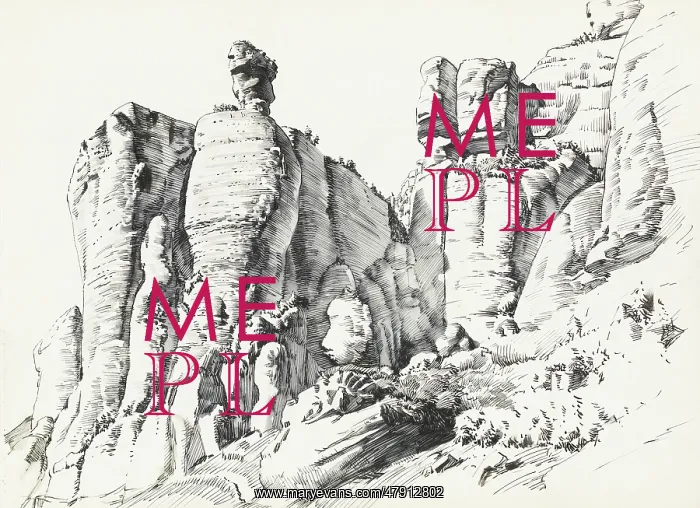 : A rocky outcrop : A rocky outcrop