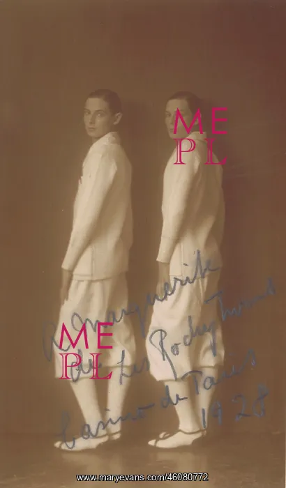 : The Rocky Twins in 1928, Paris : The Rocky Twins in 1928, Paris