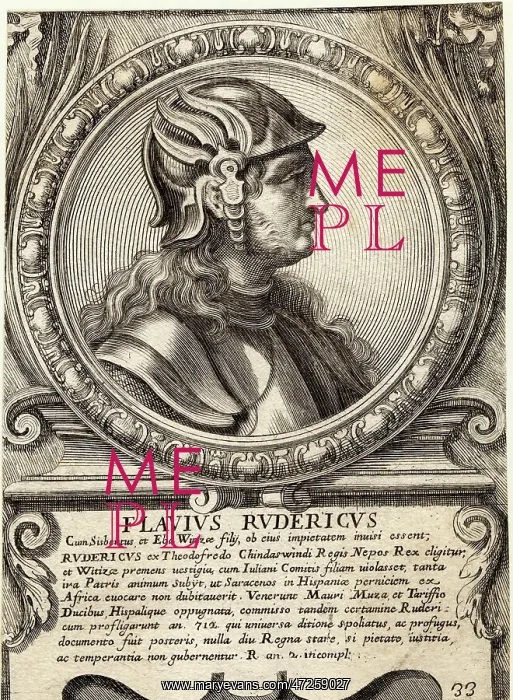  : RODERIC VISIGOTH RULER
