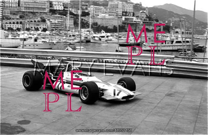 : Rodriguez in a BRM P153, Monaco GP : Rodriguez in a BRM P153, Monaco GP
