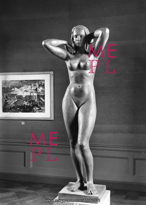 : Roemisches Maedchen by Adolf Abel, 1941 : Roemisches Maedchen by Adolf Abel, 1941