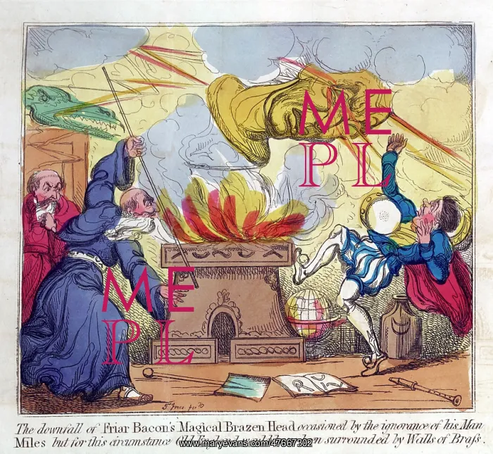 : Roger Bacon Conducting Experiment : Roger Bacon Conducting Experiment