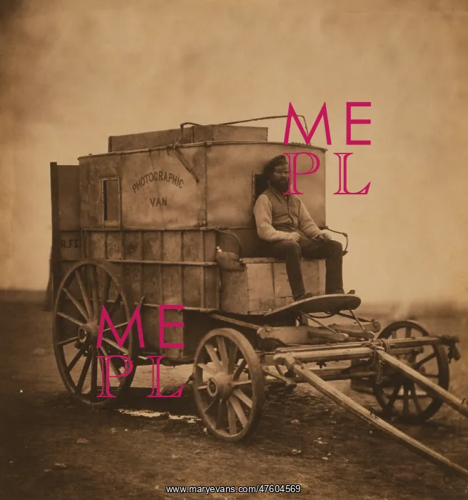 : Roger Fenton's Photographic Van : Roger Fenton's Photographic Van